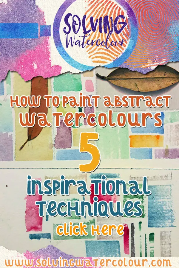 How To Paint Abstract Watercolours 5 Inspiring Strategies Solving