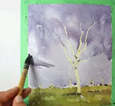 Can masking fluid expire? First time it's peeled the paper : r/Watercolor
